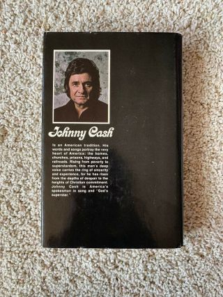 Signed By Johnny Cash Man In Black 1st Edition Hardback 2