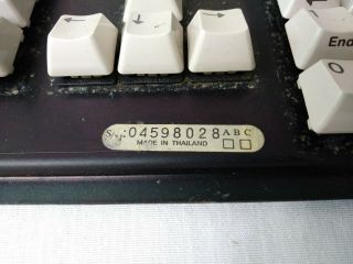 Commodore Amiga 2000 Keyboard SN 04598028 7