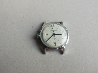 Vintage GDR RUHLA Antimagnetic Mechanical Men`s Wristwatch cal.  UMF24 4