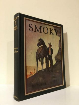 Smoky the Cow Horse Will James First Illustrated Edition 1929 Dust Jacket 7
