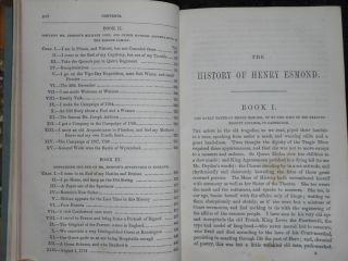 The History of Henry Esmond Esq - 1858 - William Makepeace Thackeray - Novel 5