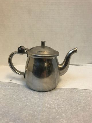 Vintage Brandware Stainless Steel Individual Teapot
