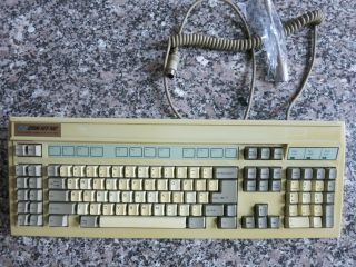 Vintage Northgate Computer Systems Omnikey 102 Clicky Keyboard With Ps/2 Adapter