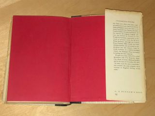 Lolita By Vladimir Nabokov 1955 Book 1st Edition 5th Printing hc dj Putnam Novel 5