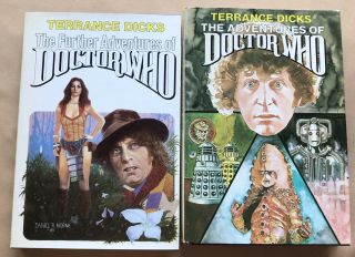 2 Books The Adventures of Doctor Who Further Adventures HC/DJ BCE Terrance Dicks 2