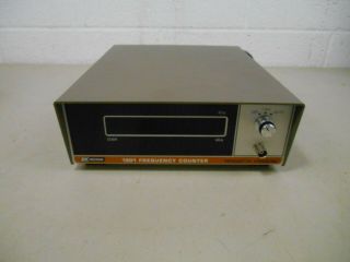 Vintage Bk Precision 1801 Frequency Counter With Box By Dynascan