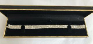 Vintage Jewellery 925 Silver Italian MILOR Decorative Bracelet 2