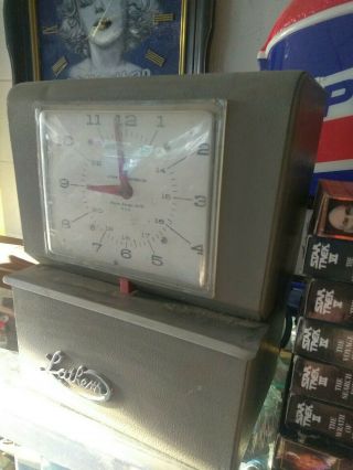 Vintage Lathem Punch Time Clock 3