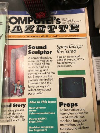 Commodore 64 computer,  1541 Disk Drive,  Music Composer,  Joystick,  Manuals,  Cords 4