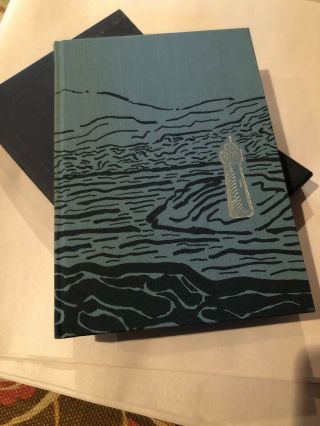 1988 Virginia Woolf - To The Lighthouse,  Folio Society W/ Slip Case,  Color Illus