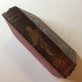 Patience Wins by George Manville Fenn 1886 Blackie and Son Good Book UK Freepost 3
