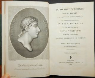 1821 P OVIDII NASONIS OPERA OMNIA 7 Vols Pieter Burmann DELPHIN CLASSICS 4