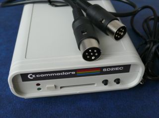 Sd2iec Commodore 1541 Disk Drive Emulation Sd Card Reader Vic20 C128 C64