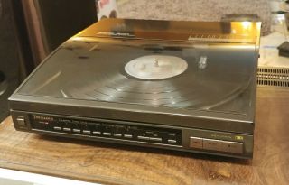 Technics Sl - J33 Automatic Linear Tracking Turntable Serviced With P - 23 Cartridge