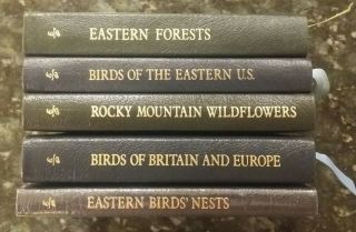 41 Roger Tory Peterson Field Guides Books Leather Collector ' s Ed 2