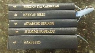 41 Roger Tory Peterson Field Guides Books Leather Collector ' s Ed 5