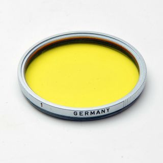 Leica Leitz 46mm Yellow Filter 1 - Chrome -