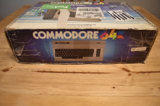 Commodore 64 K computer with Commodore 1571 floppy drive 2