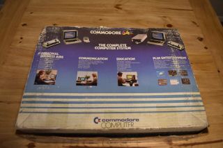 Commodore 64 K computer with Commodore 1571 floppy drive 3