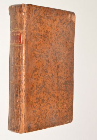 The Poetical Of James Thomson Leather Bound C1794 Engravings