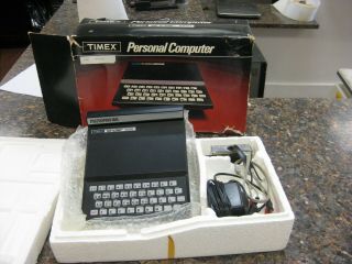 Vintage 1982 Timex Sinclair 1000 Personal Computer System With Memopak 16k & Adp