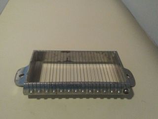 Vintage Wagner Ware Aluminum Cut - Rite Cheese Slicer Pat Pend