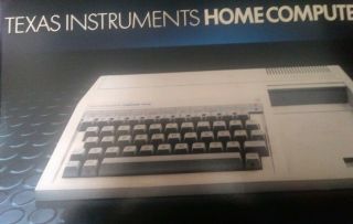 Vintage Texas Instruments Ti - 99/4a Model Phc004a Computer Console