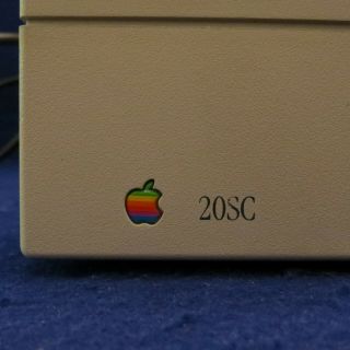 Apple Hard Disk 20SC SCSI Model M2604 External Hard Drive for Macintosh 2