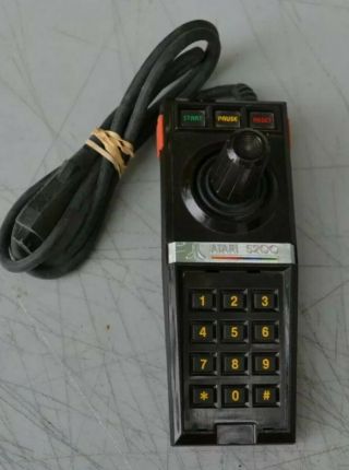 Atari 5200 Remote Control Joystick Controller Vintage Collecto
