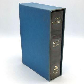 The Source James Michener Limited First Edition Signed Slipcase Number 64 of 500 3