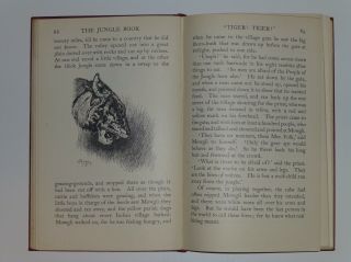 The Jungle Books Just So Stories Rudyard Kipling Macmillan Leather Pocket 1924 9