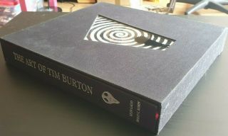 SIGNED The Art of Tim Burton: Deluxe DELUXE Slipcase Edition w Clown Lithograph 4