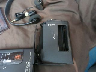 Vintage Sony Stereo Cassette Recorder TCS - 430 Walkman With Everything 5