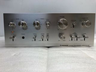 Pioneer Sc - 850 Pre Amplifier Perfect Fit Spec - 2 4 3 Sf - 850 M73 M77 M90