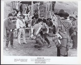 Burt Reynolds In Navajo Joe 1966 Vintage Western Movie Photo 33111