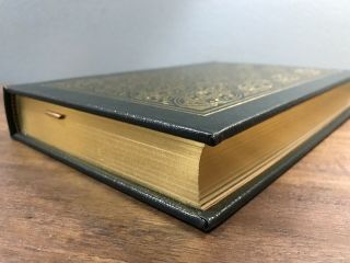 Easton Press: THE RAZOR’S EDGE by W.  Somerset Maugham; Leather,  Gilt,  Ribbed; EX 4