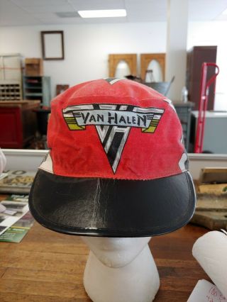 Vintage Nos Van Halen Painters Hat