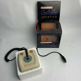 1983 Vintage Comrex Commander Cr - 301 Joystick Atari Commodore C64 Colecovision