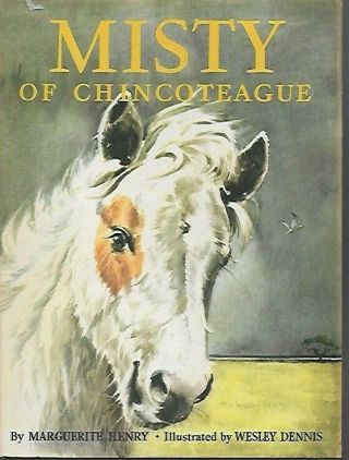 U7 - 1953 Hc/dj Edition H - Misty Of Chincoteague By Marguerite Henry