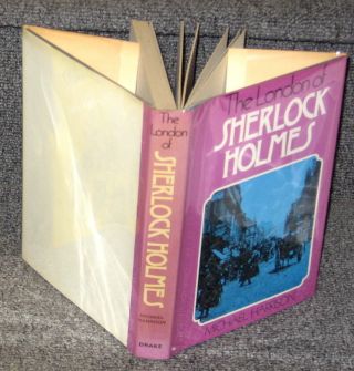 The London Of Sherlock Holmes By Michael Harrison Ny 1972 1st Edition Dj