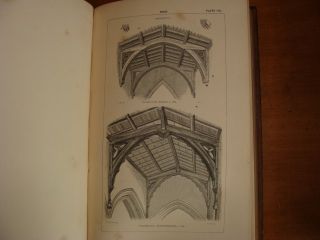 Old GLOSSARY OF TERMS IN GRECIAN ROMAN ITALIAN GOTHIC ARCHITECTURE Set 1850 12