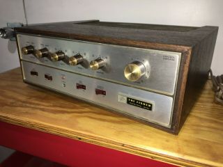 Fisher Kx - 90 X - 100) Tube Stereo Amplifier With Fisher Case