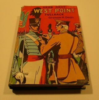 1936 Herb Kent West Point Fullback Book Hc Dj Graham M Dean Goldsmith -