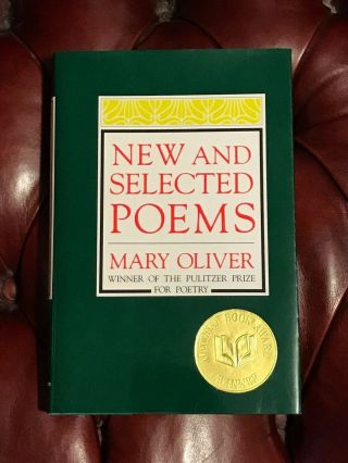 And Selected Poems By Mary Oliver Signed First Edition National Book Award