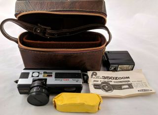 Vintage Fuji Pocket Fujica 350 Zoom 110 Film Miniature Camera
