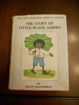 Vintage The Story Of Little Black Sambo Book - The Only American Edition