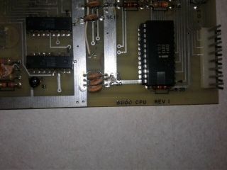 MITS 8800 CPU BOARD REV.  1 S - 100 2