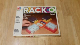 Vintage Rack - O Game 1980 Milton Bradley Family Card Game Complete