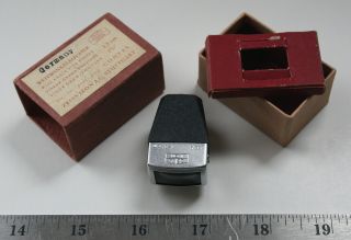 Zeiss Ikon Contax “weitwinkelsucher” 35mm Wide Angle View Finder 432/5