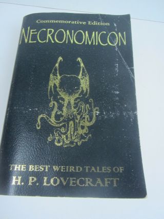 Necronomicon By H.  P.  Lovecraft Commemorative Deluxe Leather Bound Edition